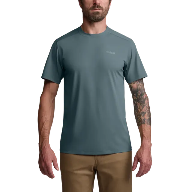 Tech Tee - Gravel Blue