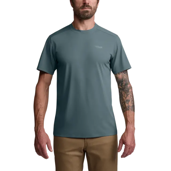 Tech Tee - Gravel Blue