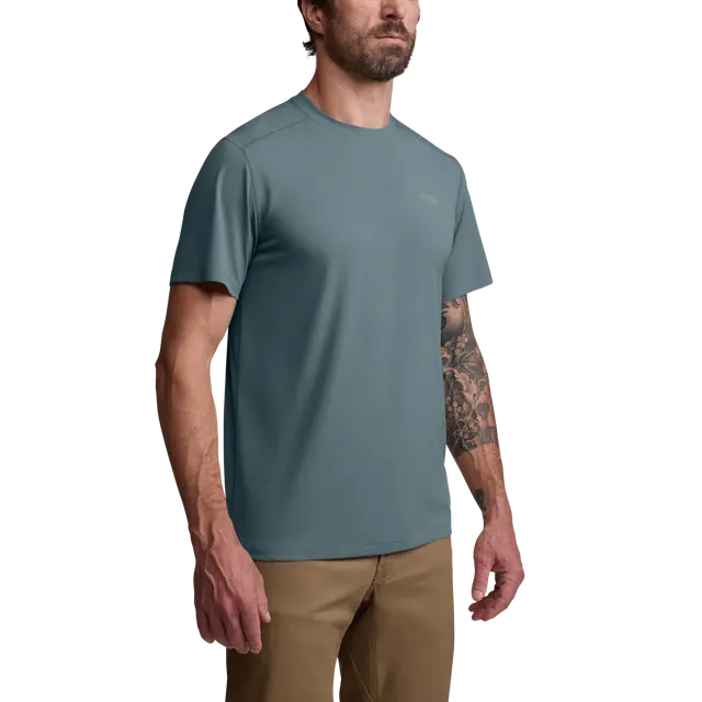 Tech Tee - Gravel Blue
