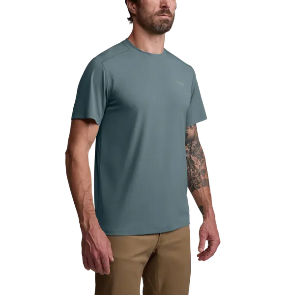 Tech Tee - Gravel Blue