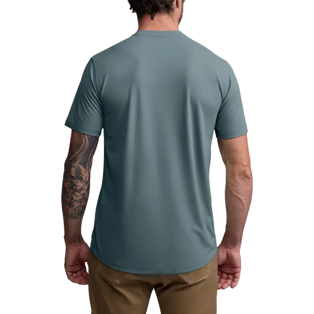 Tech Tee - Gravel Blue
