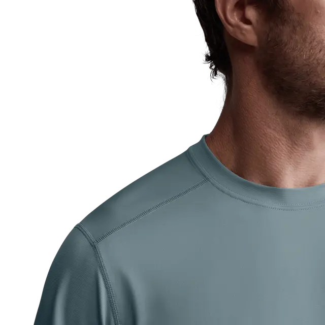 Tech Tee - Gravel Blue