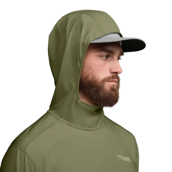 Guard Sun Hoodie - Pine Green