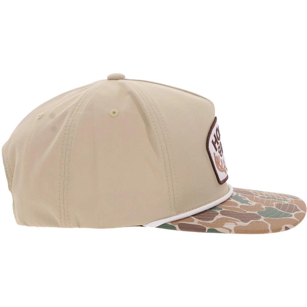 Outfitters Hooey Hat - Tan & Camo
