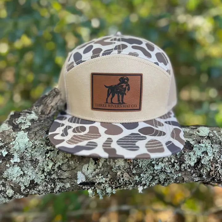 Duck Dog Camo Flatbill Snapback - Old School