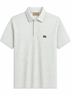 Quail Performance Polo - White & Sunflower