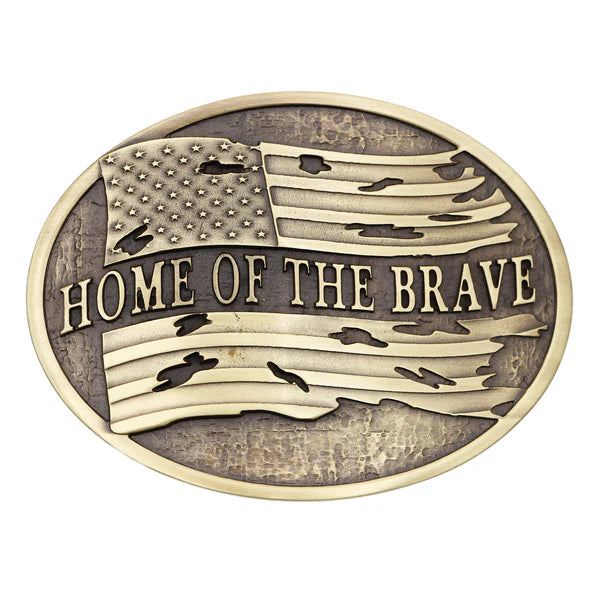 Home of the Brave Buckle