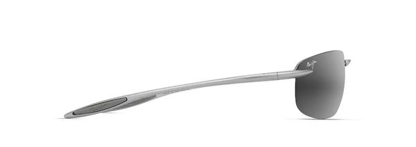 Ho'Okipa Ultra Metallic Matte Silver w/ Neutral Grey Lenses