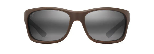'Ano Nui Matte Solid Brown w/ Neutral Grey Lenses