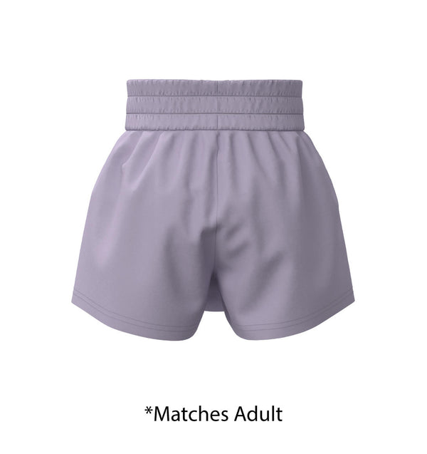 Souther Marsh Youth Girls Hybrid Skort - Orchid Petal