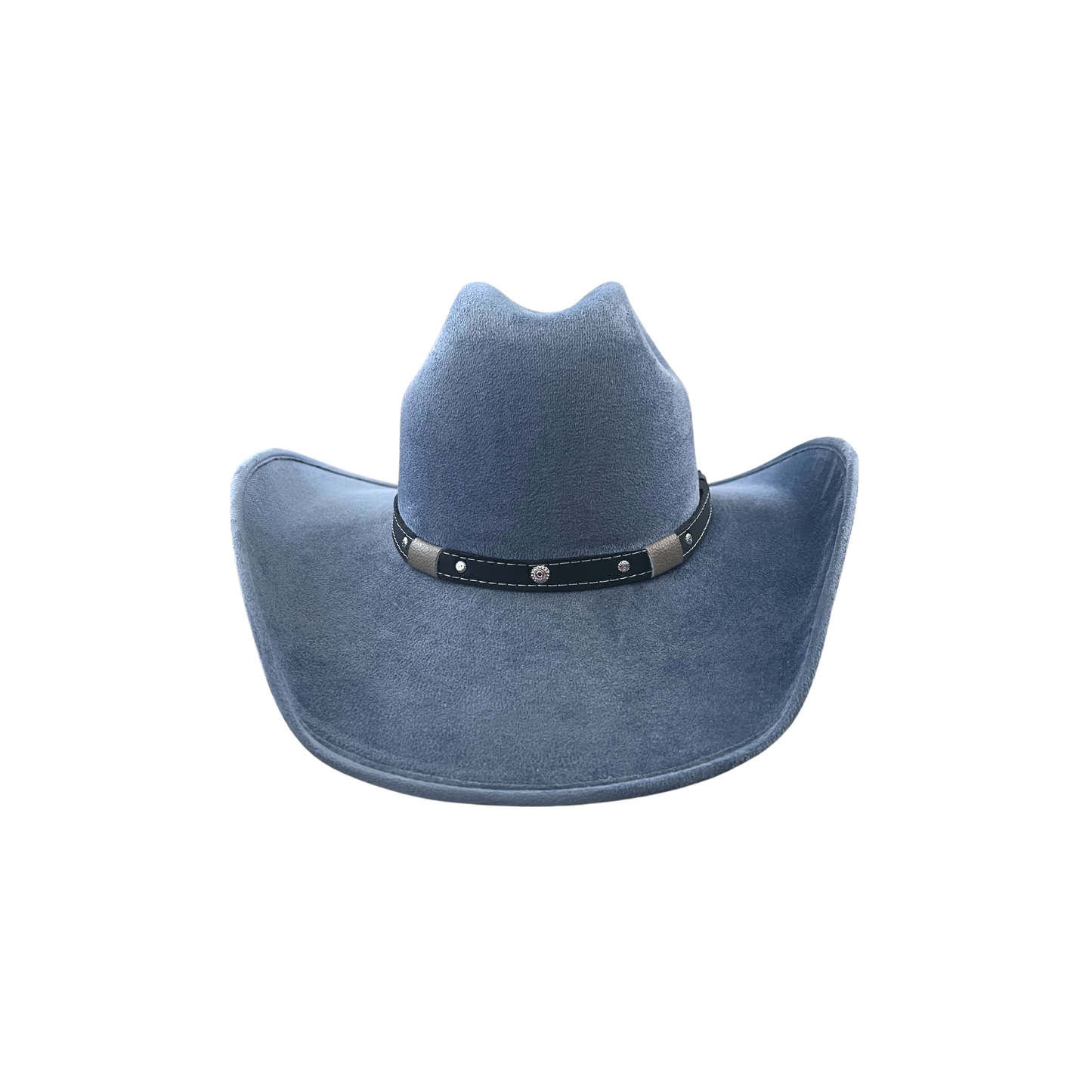 Unisex Vegan Suede Western Cowboy Hat: Tan / Large(59-60cm)