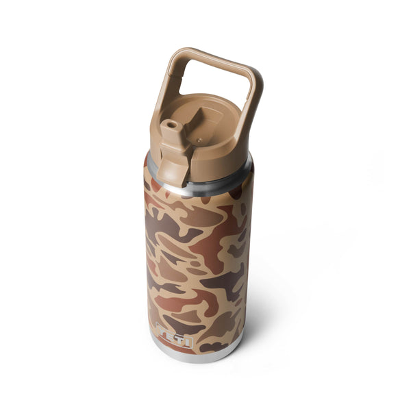 Rambler® 26 oz Straw Water Bottle - Wetlands Camo