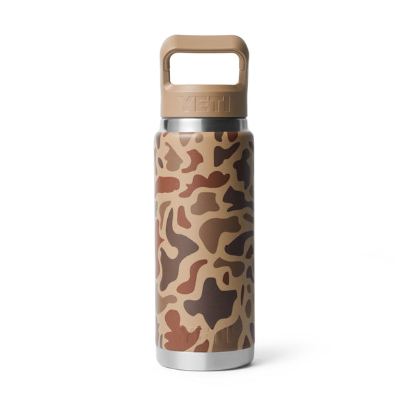 Rambler® 26 oz Straw Water Bottle - Wetlands Camo