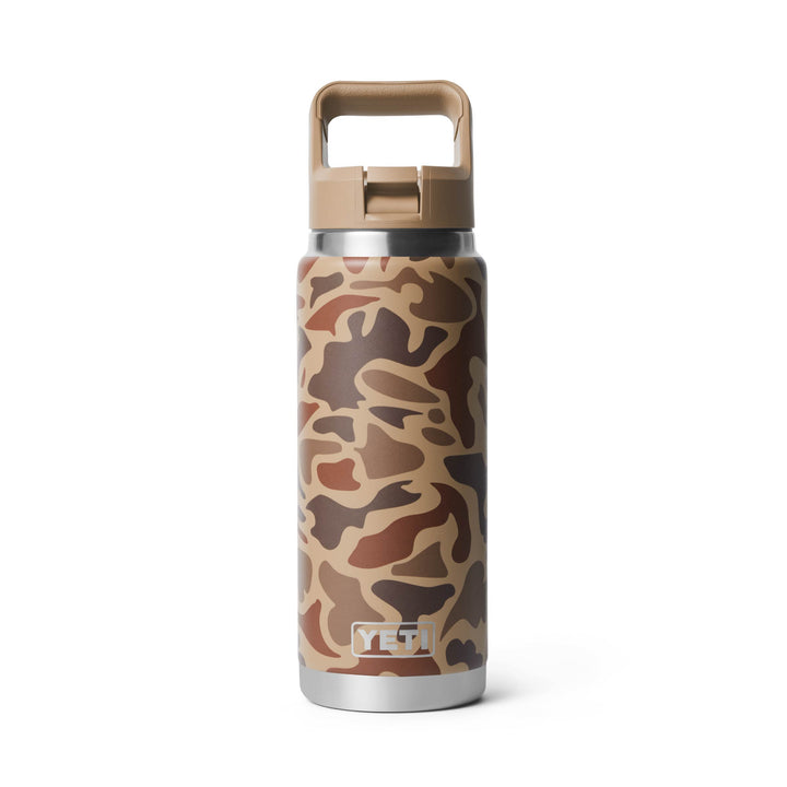 Rambler® 26 oz Straw Water Bottle - Wetlands Camo