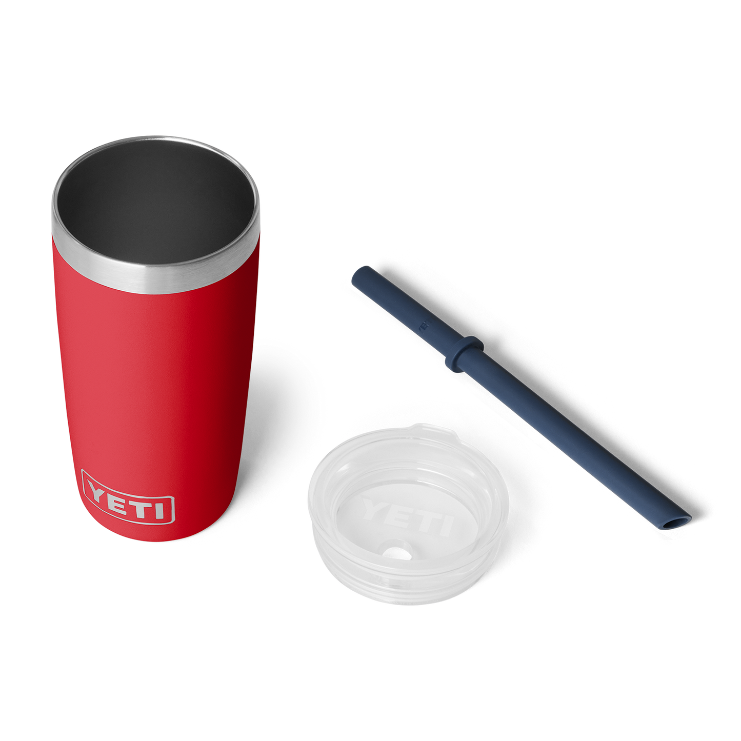 Rambler® Jr. 10 oz Kid's Tumbler - Navy/Rescue Red