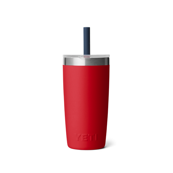 Rambler® Jr. 10 oz Kid's Tumbler - Navy/Rescue Red