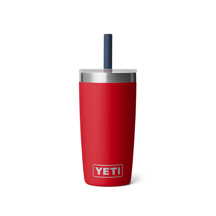 Rambler® Jr. 10 oz Kid's Tumbler - Navy/Rescue Red