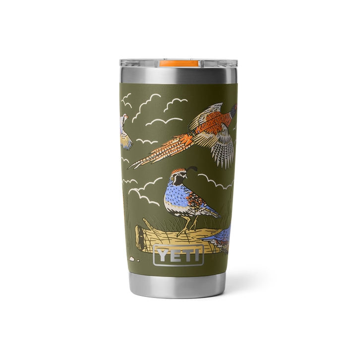 Rambler® 20 oz Tumbler - Upland Bird Olive