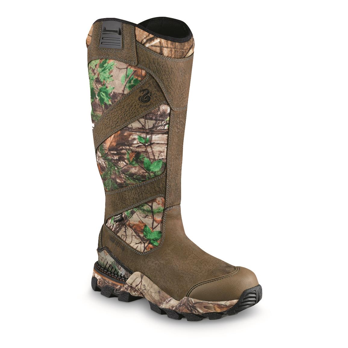 Irish Setter Deer Tacker Snake Boot 11"