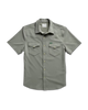 Men's Performance Western Short Sleeve Pearl Snap - Cactus
