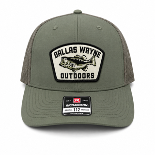 Dallas Wayne Field Hat - Bass Patch - Loden