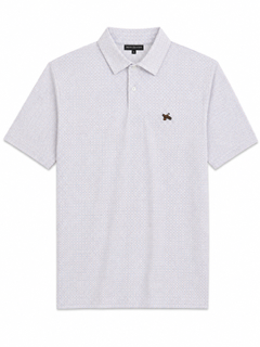 Quail Performance Polo - White, Cauliflower & Pink