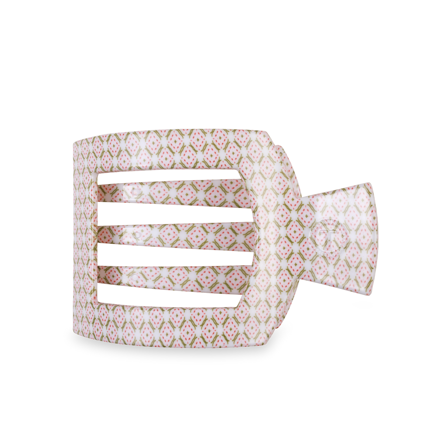 Pine & Pearl | Large | Flat Square Hair Clip