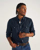 Men's Performance Western Pearl Snap - Navy