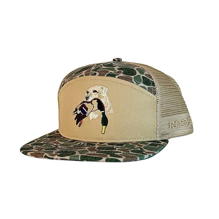 Roost Camo 7 Panel Lab W/ Duck (RH-R-86)