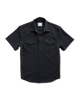 Men's Performance Western Short Sleeve Pearl Snap - Black