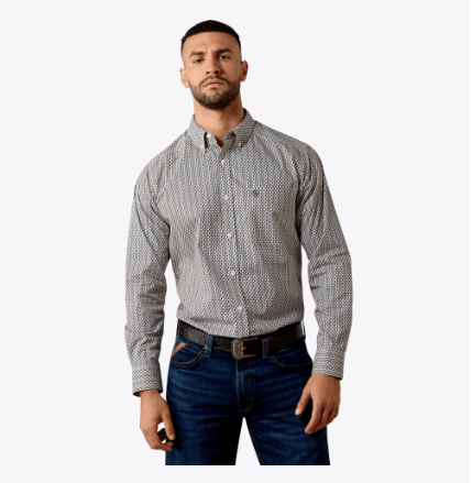 Cliff Classic Fit Shirt - White