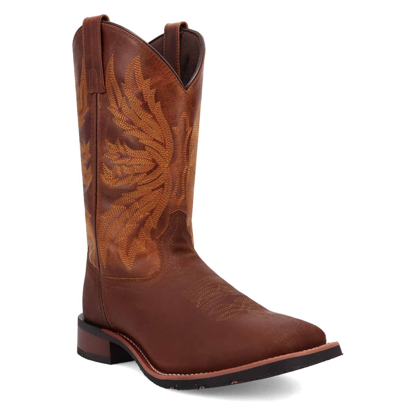 Chet Leather Boot - Rust