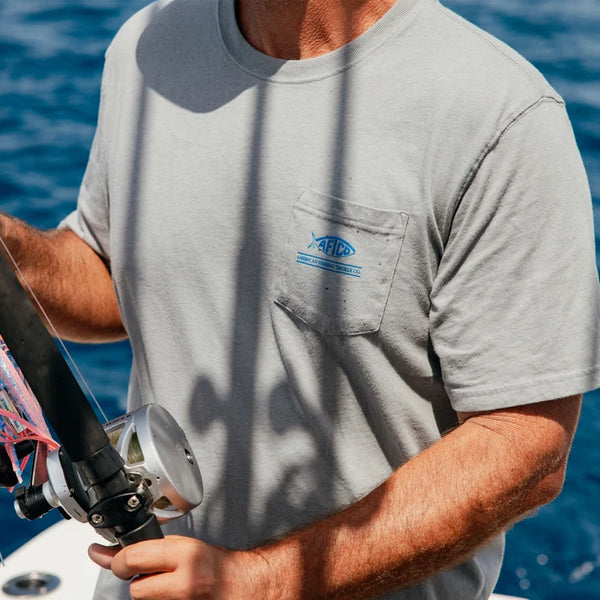 80's Offshore SS T-Shirt - Cement