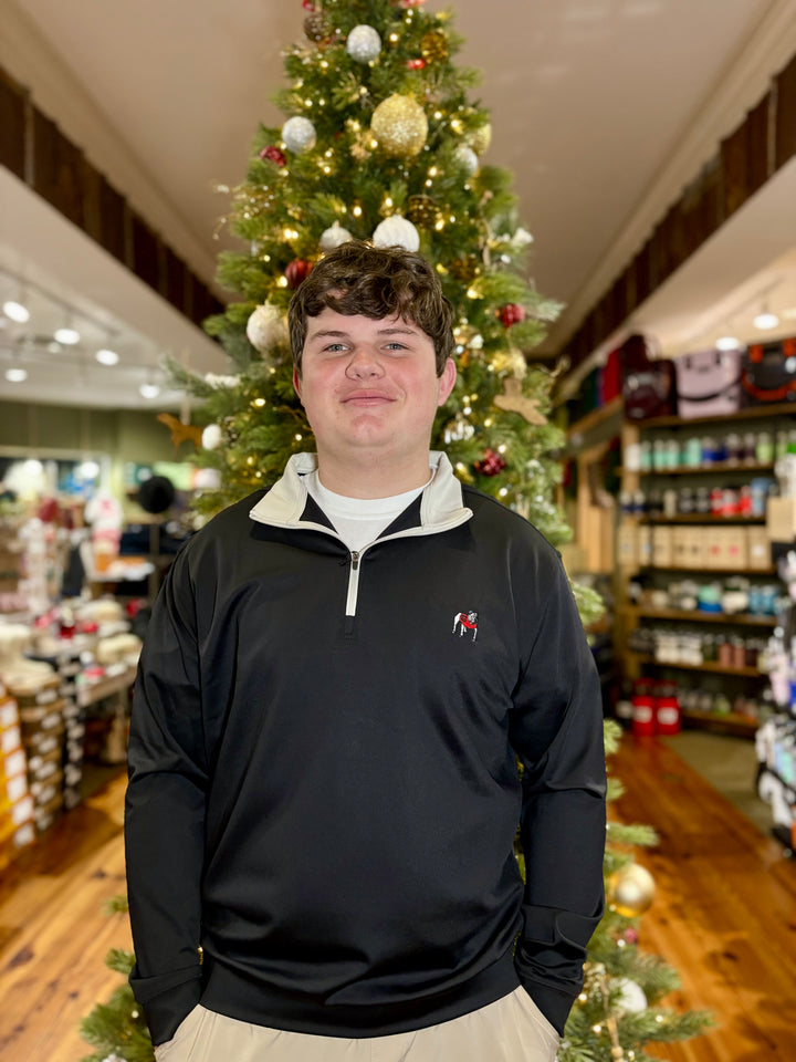 Cedar Shoals Performance Pullover - Black