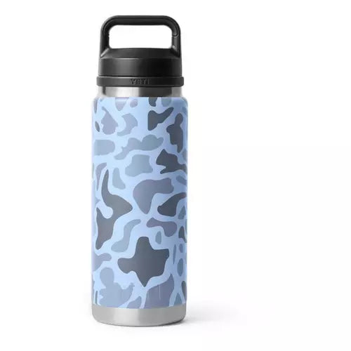 Rambler 26 oz Chug Bottle - Blue Camo
