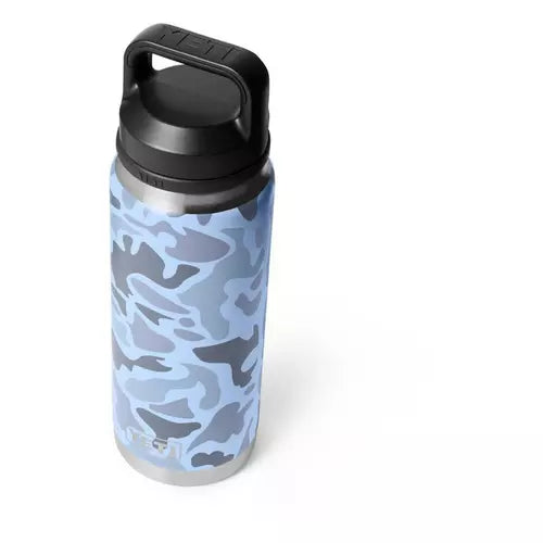 Rambler 26 oz Chug Bottle - Blue Camo