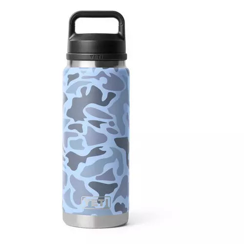 Rambler 26 oz Chug Bottle - Blue Camo