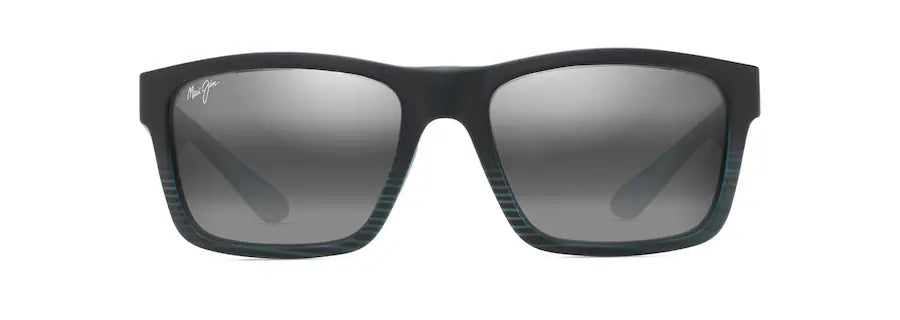 The Flats Black & Teal Stripes w/ Neutral Grey Lenses