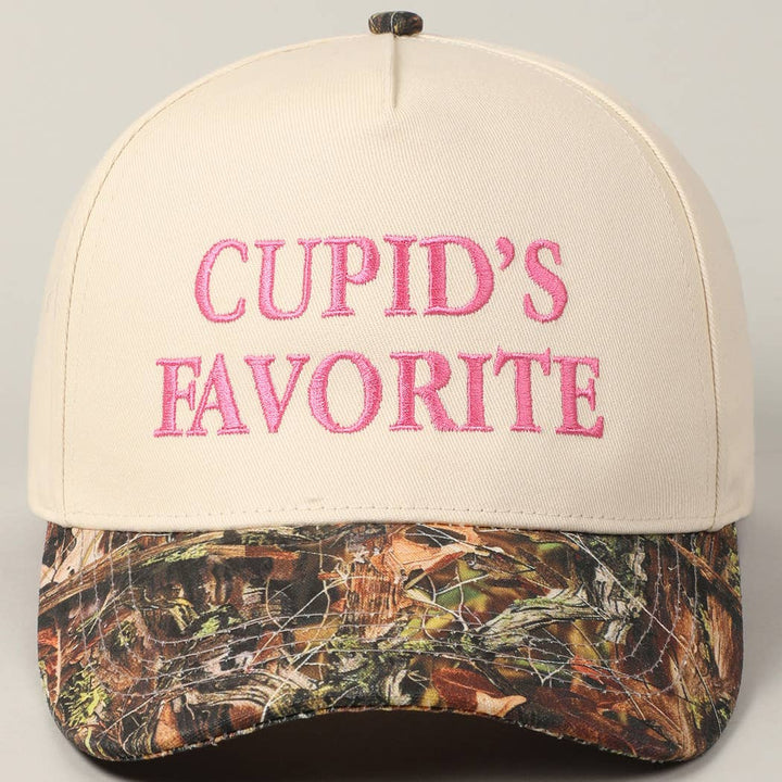 Cupid’s Favorite Embroidery Realtree Hat
