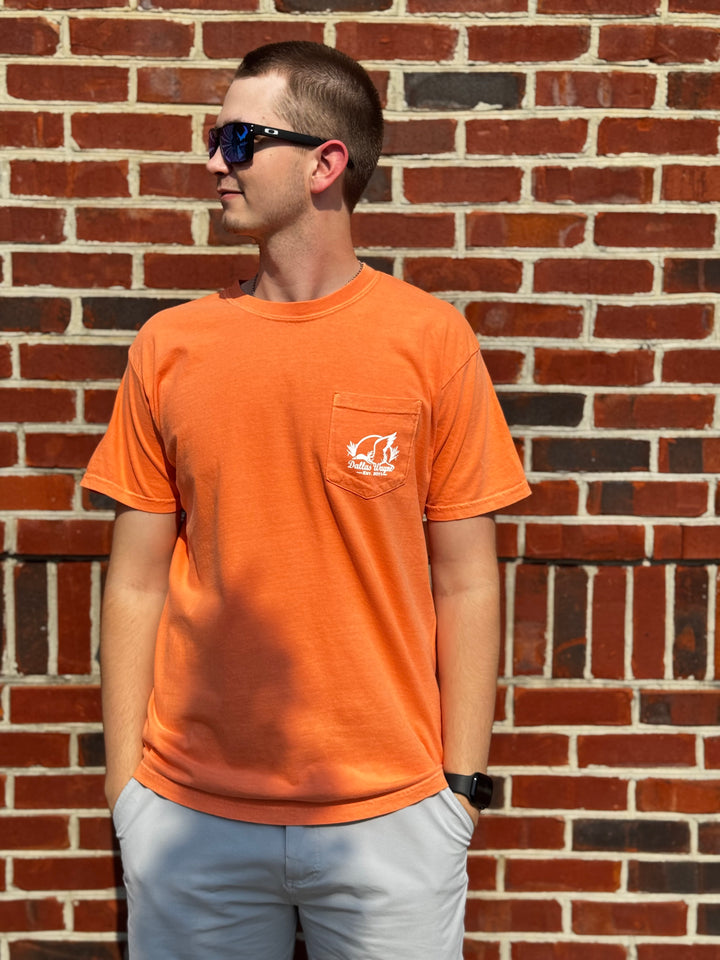 Dallas Wayne Logo Tee - Melon