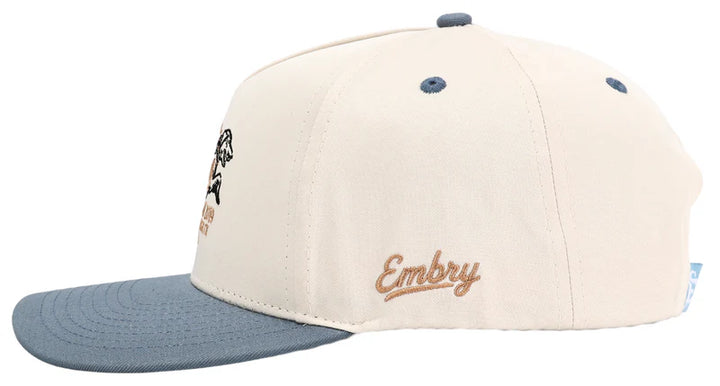 Retriever Hat - Cream/Blue