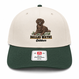 Dallas Wayne Outdoors Golden Hat - Cream & Green