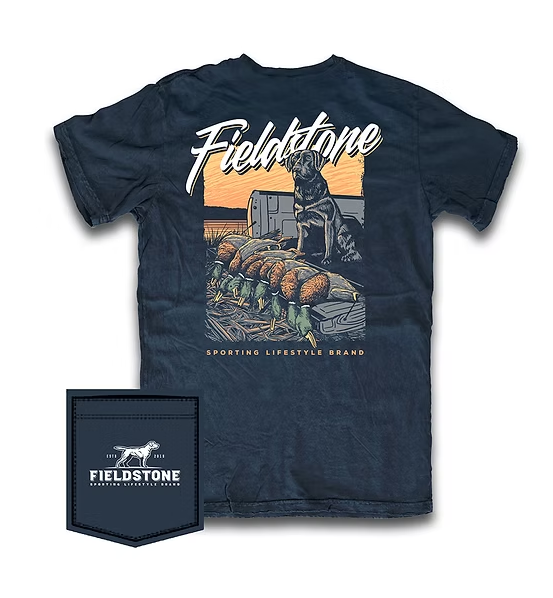 Laid Out SS Tee- Navy