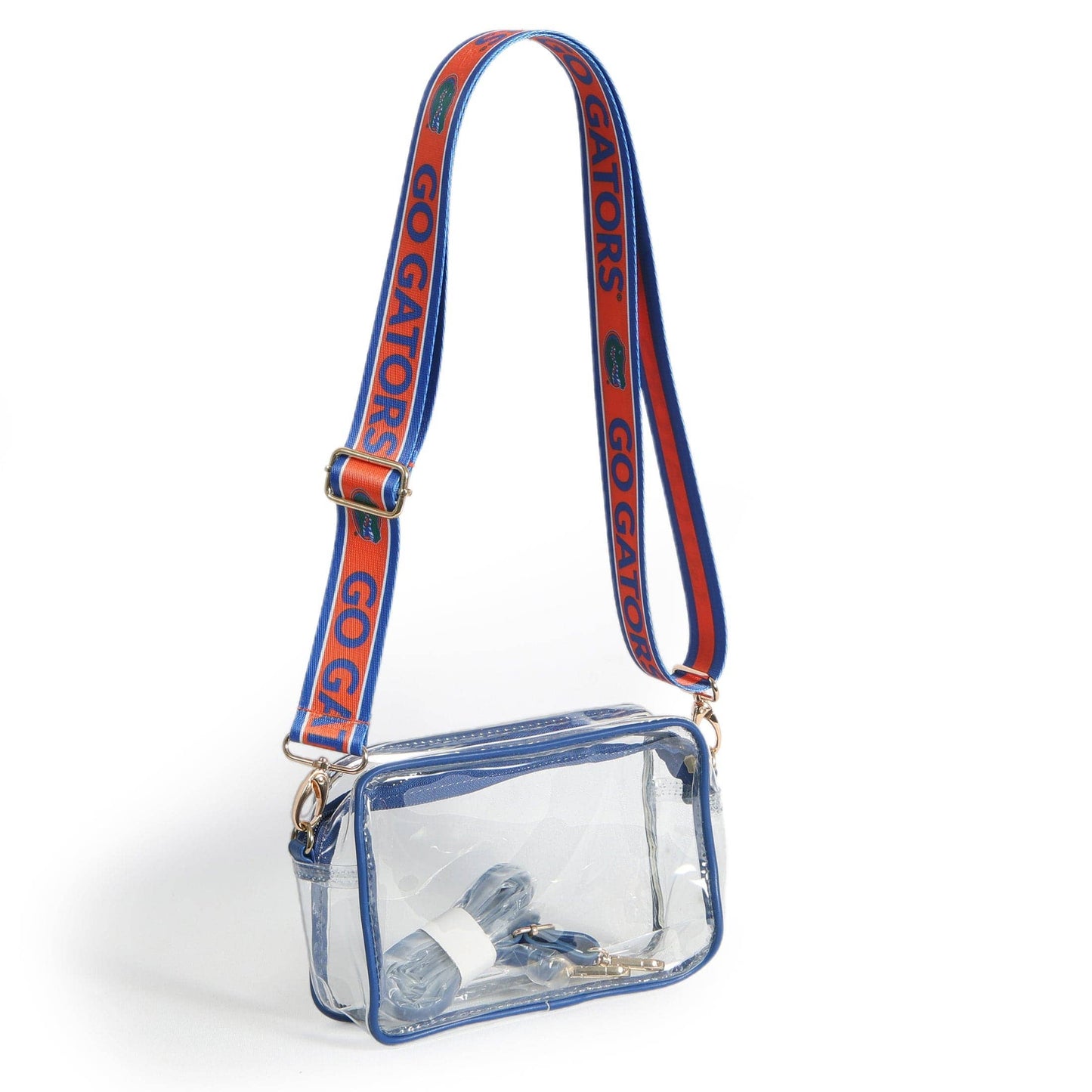Florida Gators Bridget Clear Purse – Stadium Bag with Custom Strap: Default Title (wholesale)