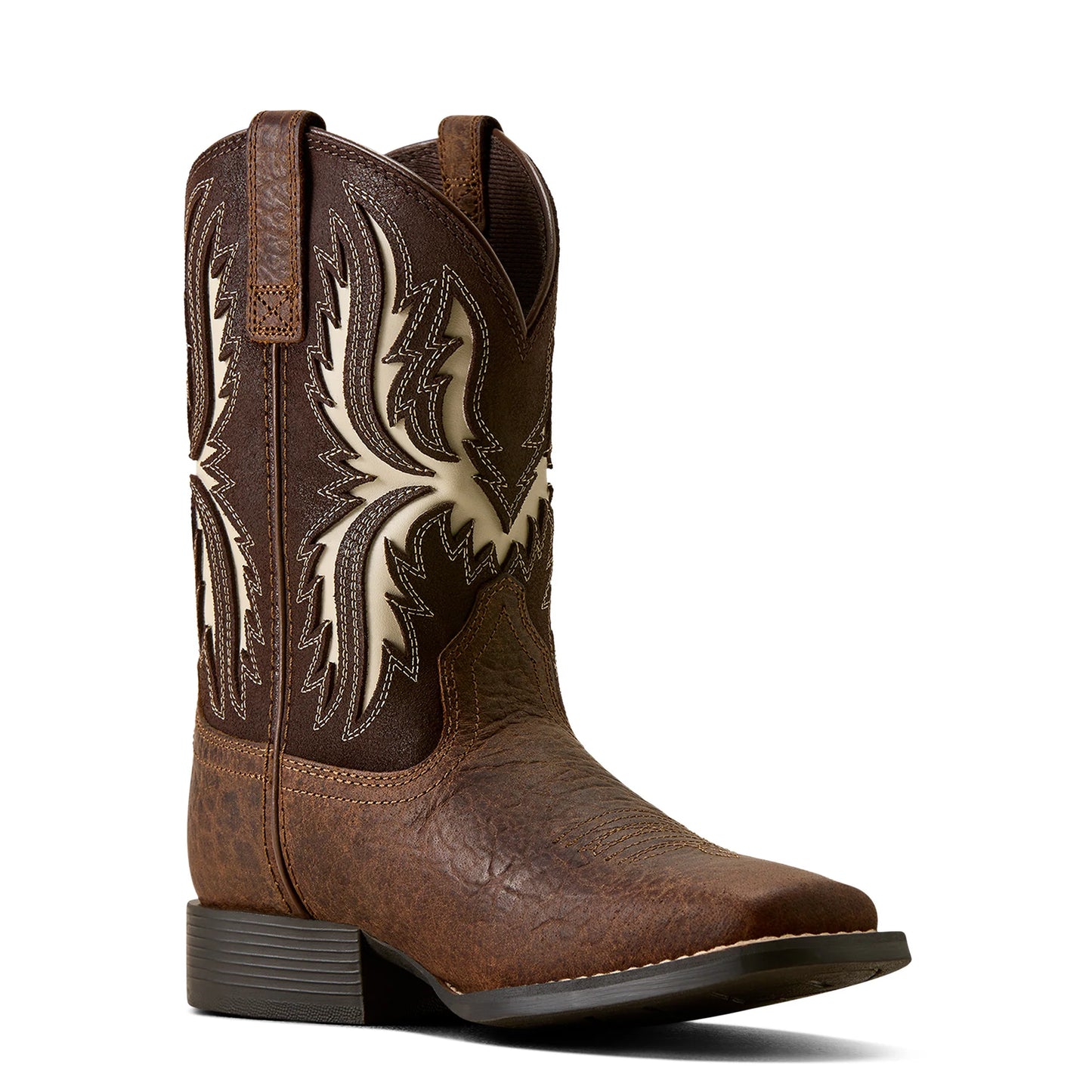 Ariat Kids' Driftwood Wide Square Toe Western Boot