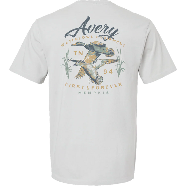 Avery Perfect Pair T-Shirt - Silver