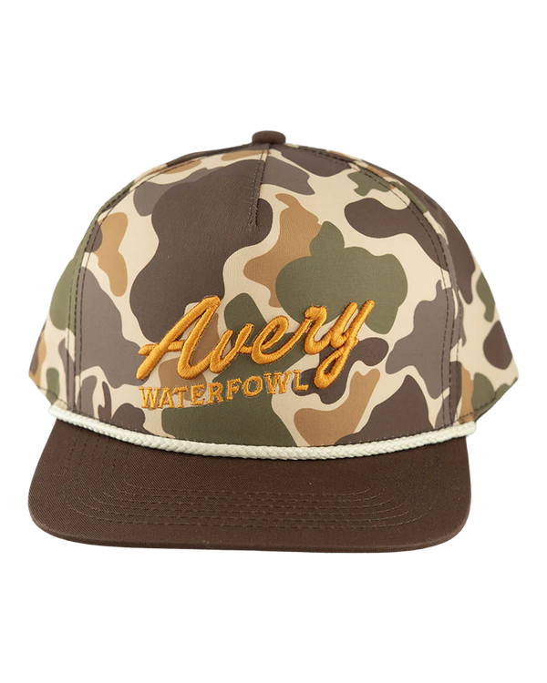 Avery 5 Panel Camo Rope Hat
