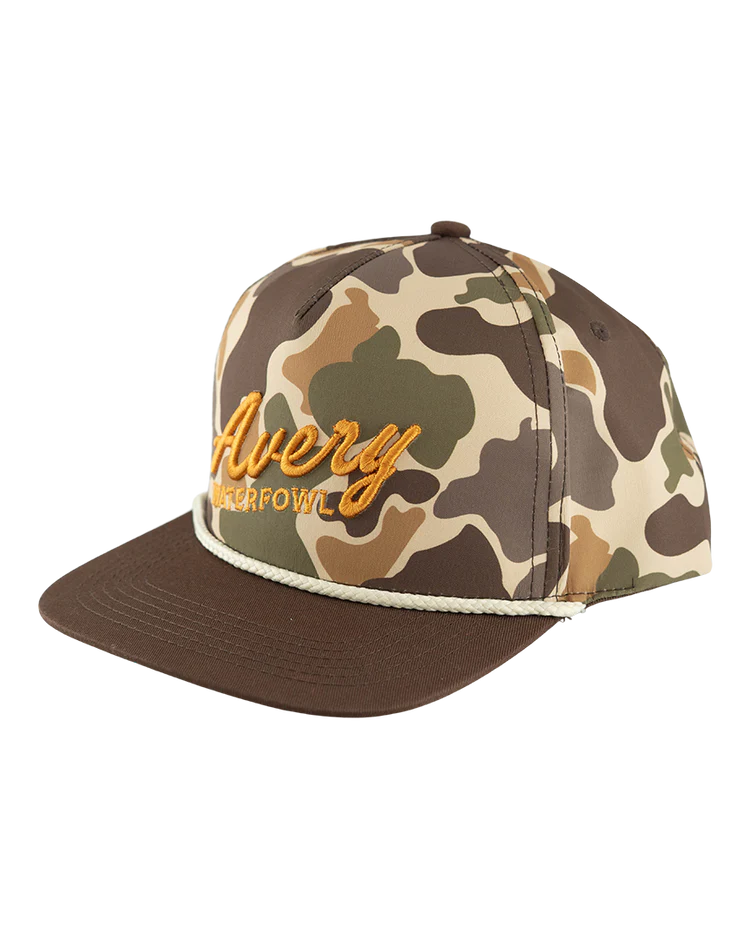 Avery 5 Panel Camo Rope Hat
