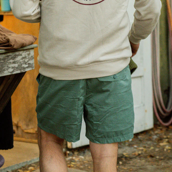 Landlocked Stretch Short - Duck Green