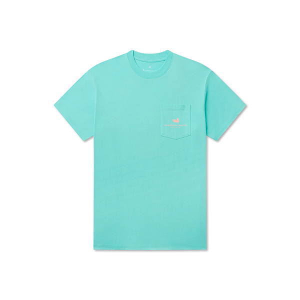 Anchor Down Tee - Antigua Blue